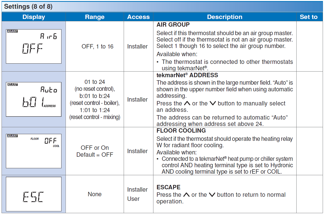 tekmar-D540-digital-Thermostat-fig-22