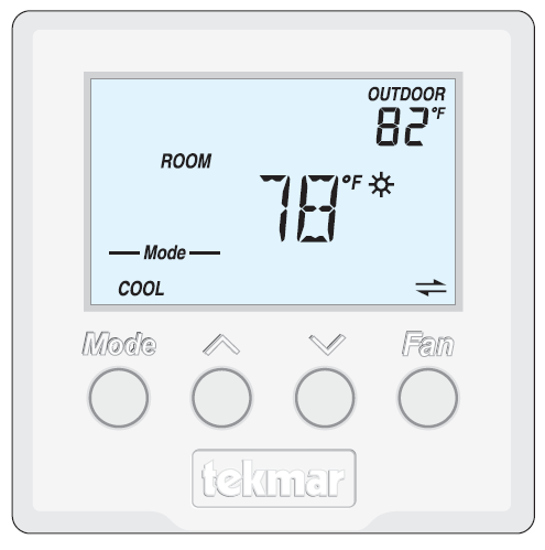 tekmar-D540-digital-Thermostat-product