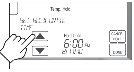 Aprilaire- 8600- Touchscreen- Thermostat-19