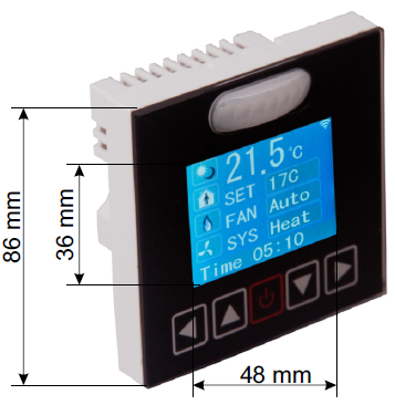 Bravo Tstat9 Colling or Heating Thermostat   2
