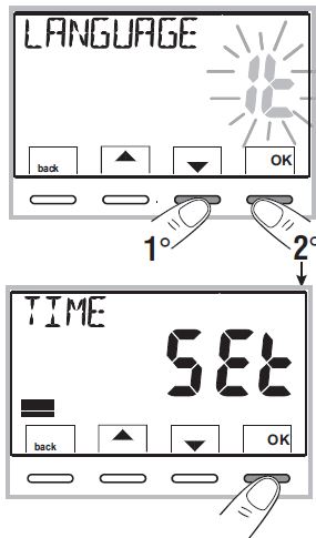 Caleffi 738 Digital room chrono-thermostat 23