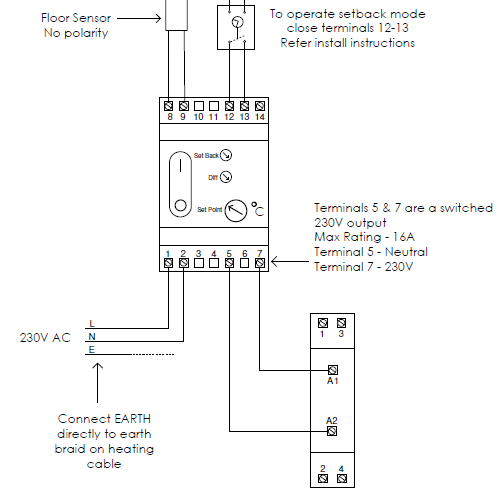 Comfortheat -ETN -THERMOSTAT  - 2