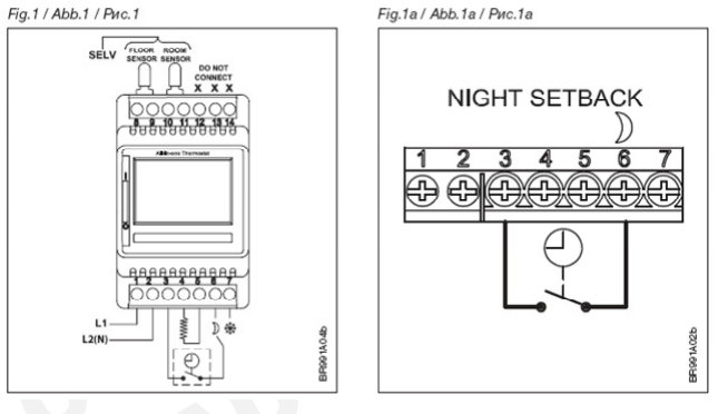 Comfortheat- ETN4- ELECTRIC Programmable -Thermostat - 2