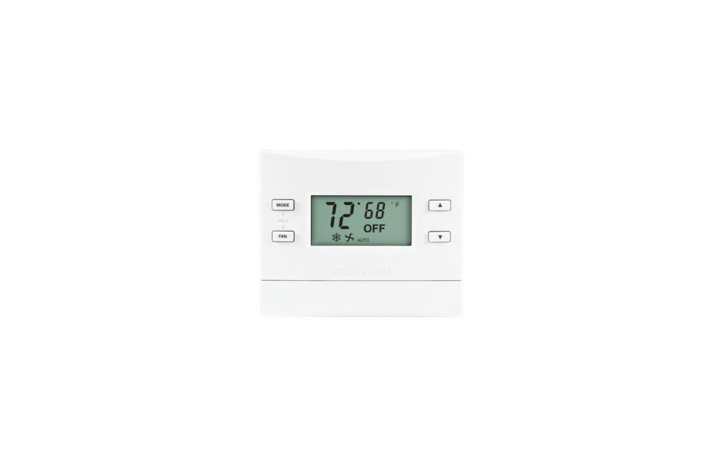 Crestron- CHV-TSTAT-FCU-PIR-10- Fan-Coil- Thermostat- FEA
