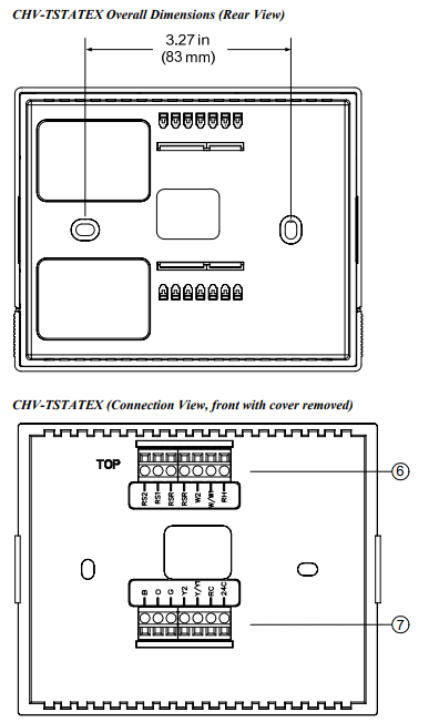 Crestron-CHV-TSTATEX-Wireless Programmable-Thermostat-Installation-Guide-fig-2