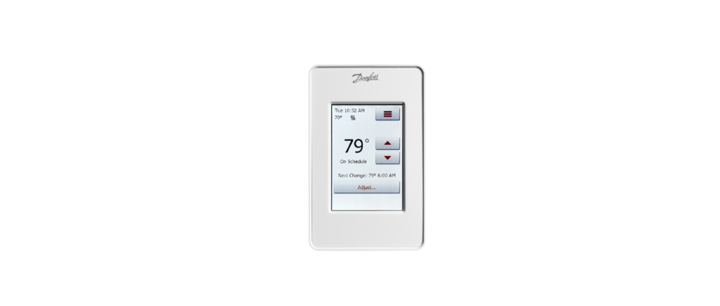 DANFOSS-LX205T-TOUCHSCREEN-PROGRAMMABLE-THERMOSTAT-featured