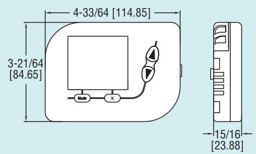 Dwyer- PLVT1- Digital -Thermostat- with- Heat- Pump- Control- 1