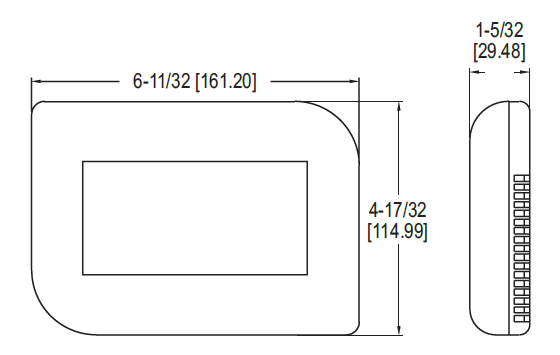 Dwyer-TLVT1-Digital-Touch-Screen-Programmabl-Thermostat-fig-1