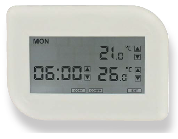 Dwyer-TLVT1-Digital-Touch-Screen-Programmabl-Thermostat-fig-1