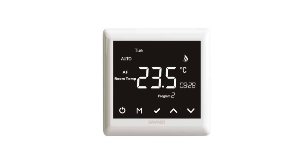 Emmeti CS 17 Touchscreen Programmable Thermostat Product Specification