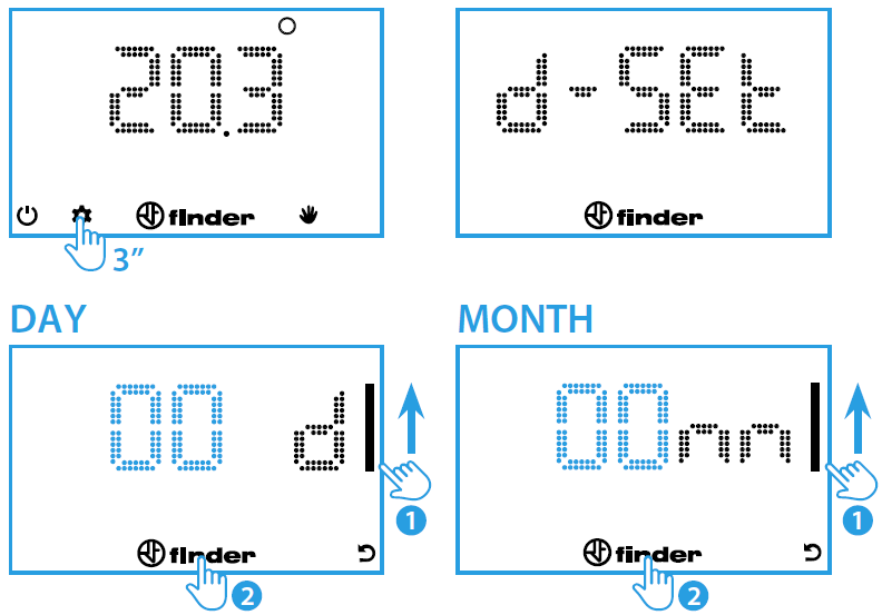 FINDER-1C-91-PROGRAMMABLE-THERMOSTAT-fig-13
