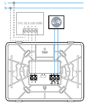 FINDER-1C-B1-SMART-THERMOSTAT-fig-2