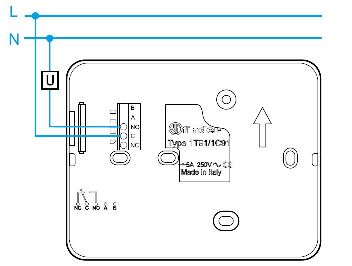 FINDER-1T-91-Digital-Thermostat-FIG- (5)