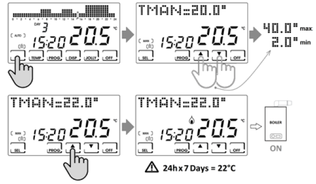 Fantini-cosmi-CH180-TOUCH-SCREEN-PROGRAMMABLE-THERMOSTAT-fig-20