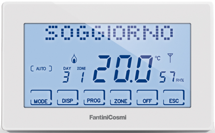 Fantini-cosmi-CH180RF-TOUCH-SCREEN-PROGRAMMABLE-THERMOSTAT-product