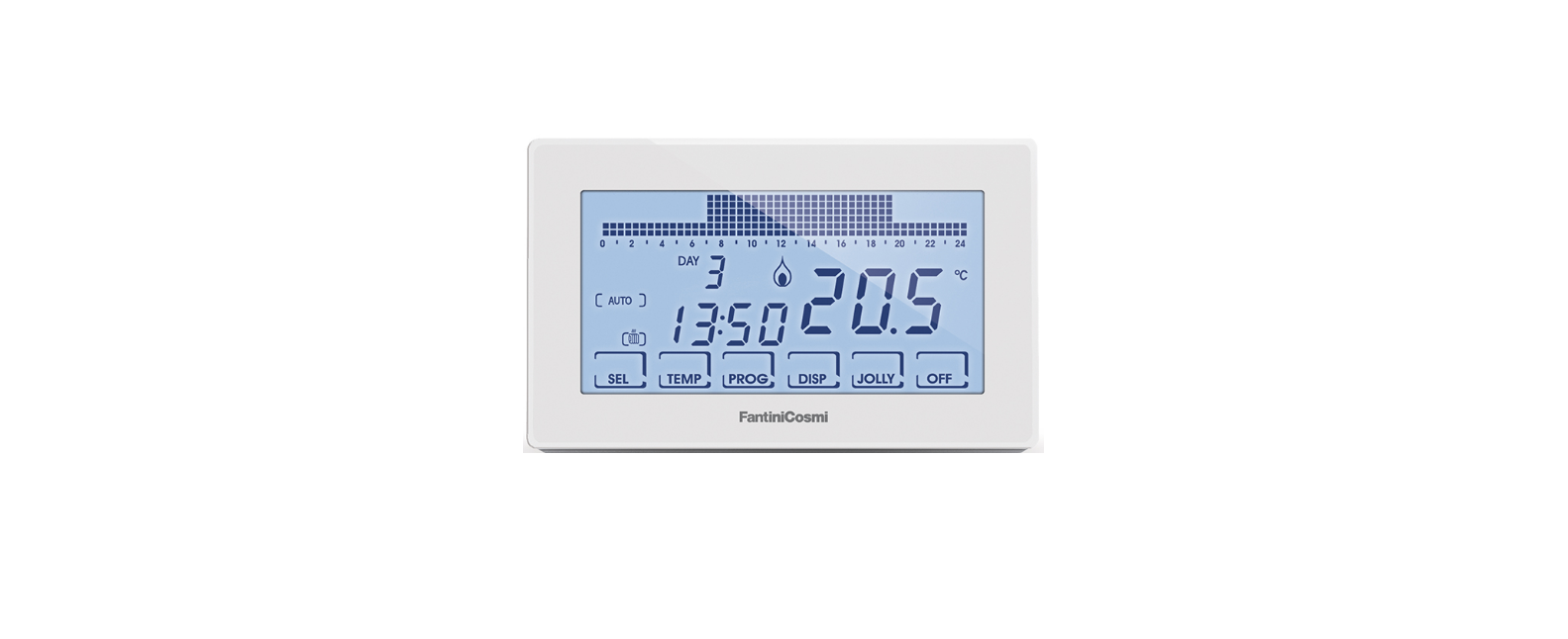 Fantini cosmi CH180RFWIFI TOUCH-SCREEN PROGRAMMABLE THERMOSTAT Product Specification Guide