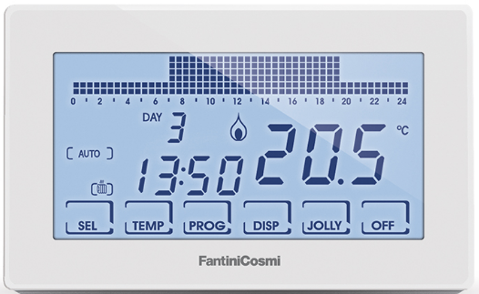 Fantini-cosmi-CH180RFWIFI-TOUCH-SCREEN-PROGRAMMABLE-THERMOSTAT-Product-Specification-PRODUCT