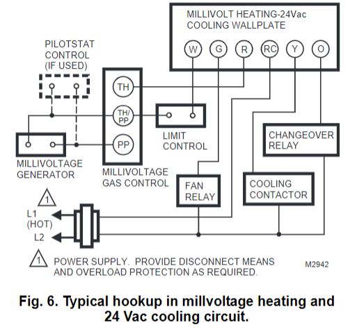 HONEYWELL-T8602D-Programmable-Thermostats-fig-6