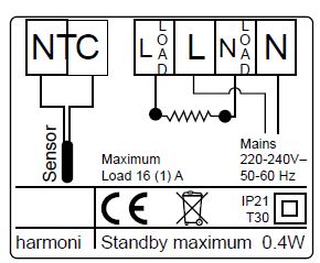 Harmoni 50 Electronic Thermostat  (6)