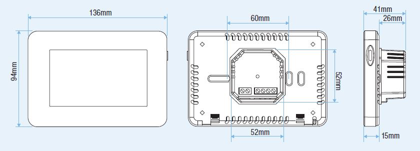 Harmoni IP21 Touch Digital Thermostat 15