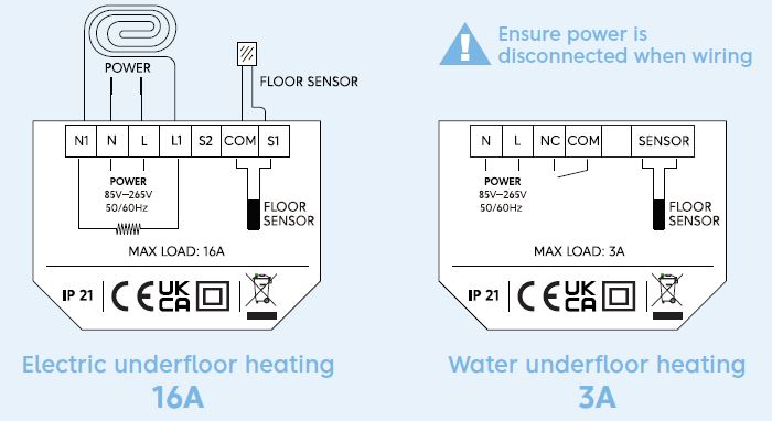 Harmoni IP21 Touch Digital Thermostat  2