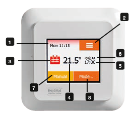 Heat-Mat NGTouch Programmable Thermostat- 32