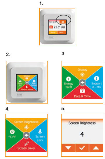 Heat-Mat NGTouch Programmable Thermostat- 5