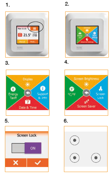 Heat-Mat NGTouch Programmable Thermostat- 6
