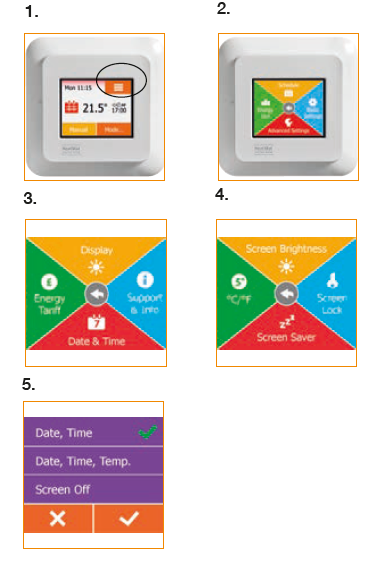 Heat-Mat NGTouch Programmable Thermostat- 7