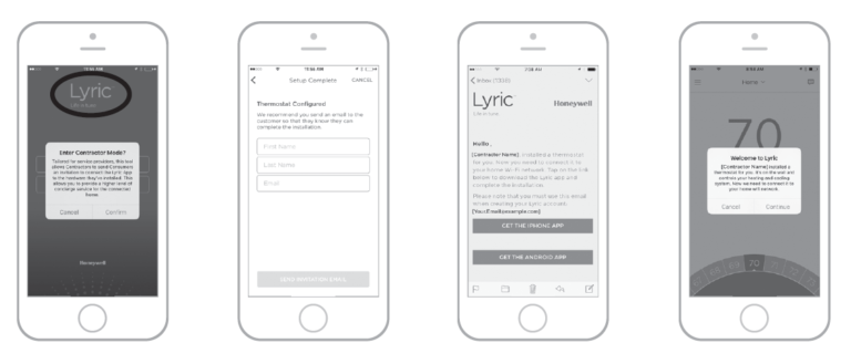 Honeywell T6 Pro Wi-Fi Programmable Thermostat Installation guide