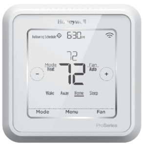 Honeywell T6 Pro Wi-Fi Programmable Thermostat Installation guide