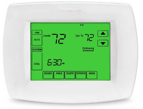 Honeywell TH8320U Touch Screen Programmable Thermostat Installation ...