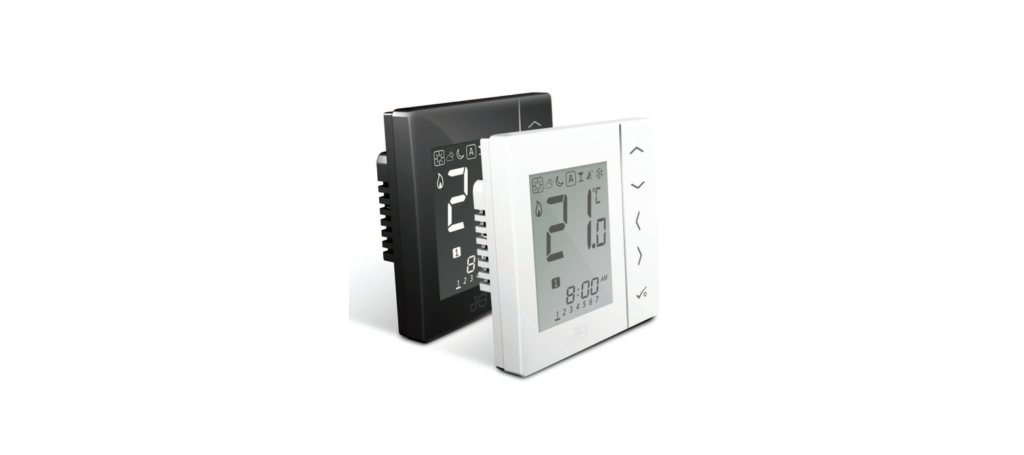 Johnguest JGSTATRF4BBL Wired Programmable Room Thermostat FEA