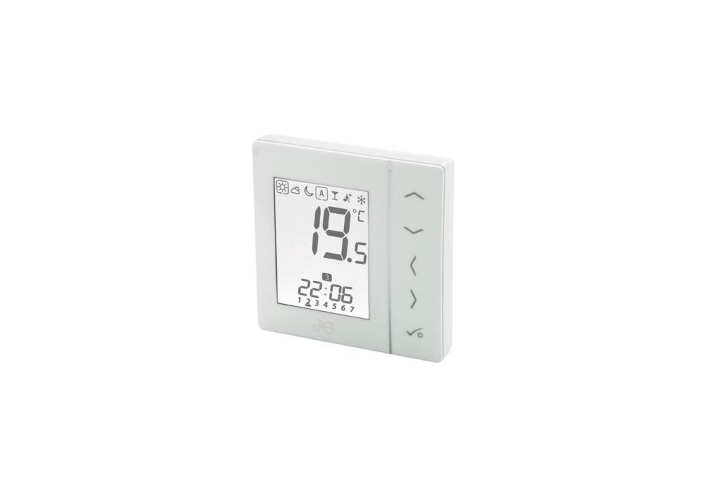 Johnguest JGSTAT4W 240v Wired Programmable Room Thermostat FEA