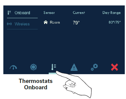 Johnson- Controls- T9180- Touch -Screen -Digital- Room- Thermostat- 6