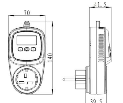 Lowenergie Programmable Plug in Thermostat - 9