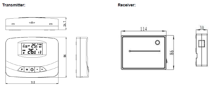 Lowenergie- WT-15- Wireless- Room- Thermostat- 4