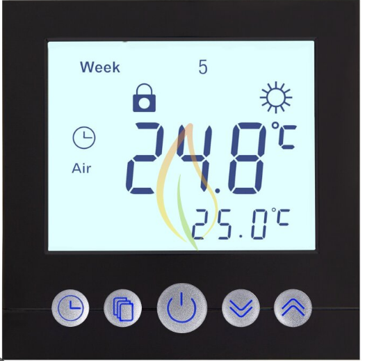 MI-HEAT- C16 -Programming- Thermostat- PO