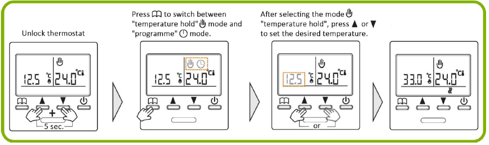 MI-HEAT- E51- Programmable -Thermostat - 16