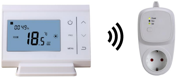MI-HEAT- Mi600RF- Wireless- Room- Thermostat - PrO