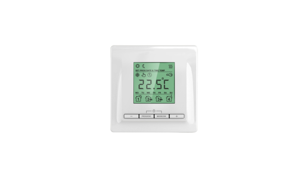 MI-HEAT- TP520- Programmable- Thermostat - fea