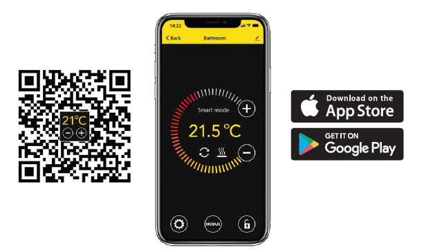 Magnumheating-RAL 9011-Smart-WiFi-Thermostat-fig-6