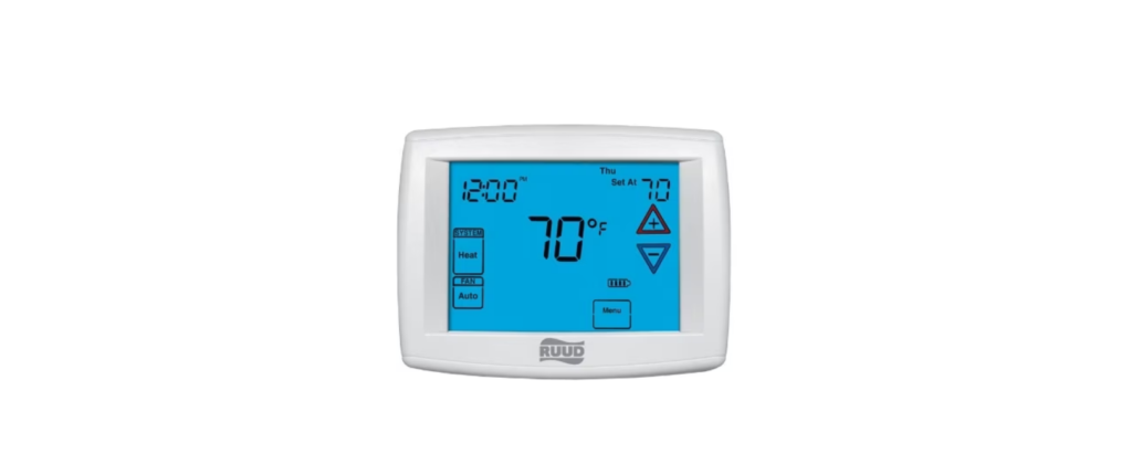 RUUD-UHC-TST422DFMS-Programmable-Touchscreen-Thermostat-FEATURED
