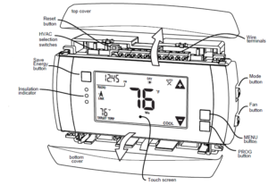 RadioThermostat CT50 Programmable Thermostat Operation Guide