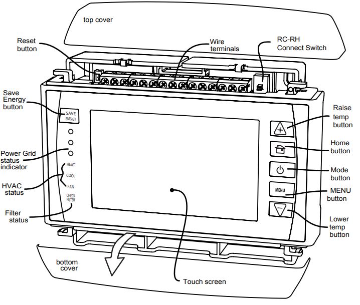 RadioThermostat-CT80-Programmable-Thermostat-fig-1