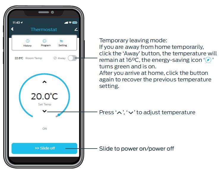 Reliance TIME100001 Wireless Programmable Thermostat -40