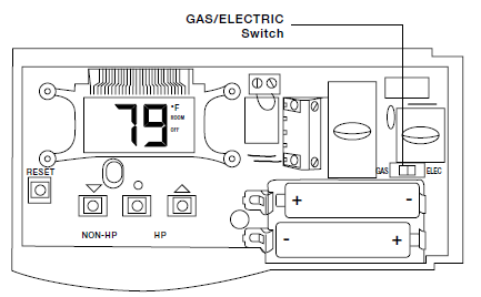 Robertshaw 9405 Non-Programmable Thermostat  5