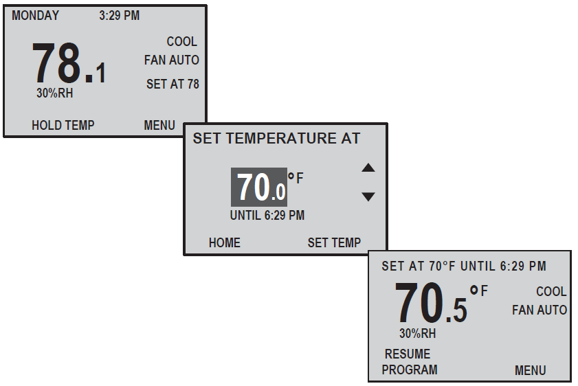 Robertshaw- 9801i- Delux -Programmable -Thermostat  1,, (5)AA