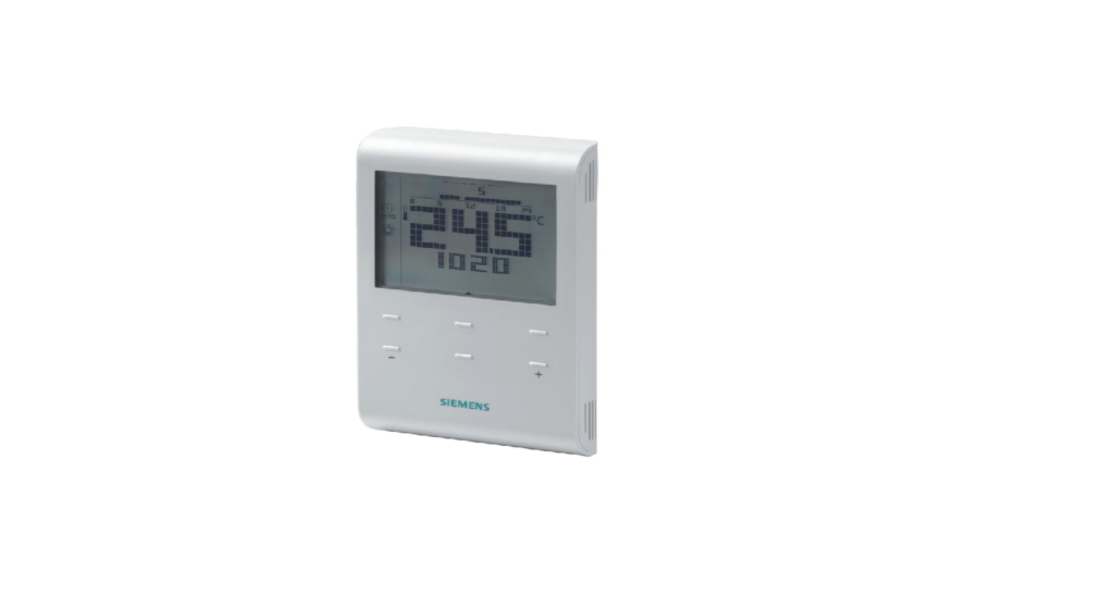 SIEMENS RDE100.1DHW Room Thermostat Product Specifications Guide