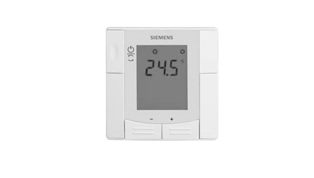 SIEMENS-RDU340-Flush-mount-room-thermostat-Product-Specifications-featured